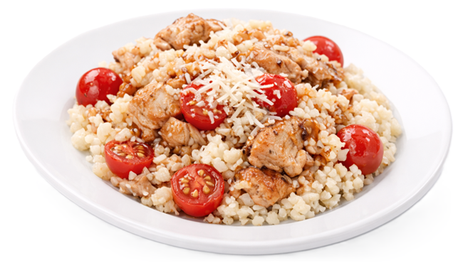 Turkey w Cauliflower Risotto